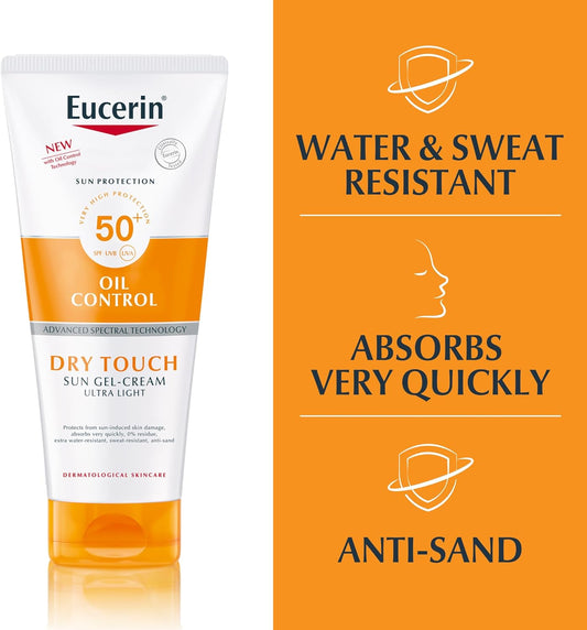 Eucerin Sun Body Oil Control Gel-Cream SPF 50+ 200ml