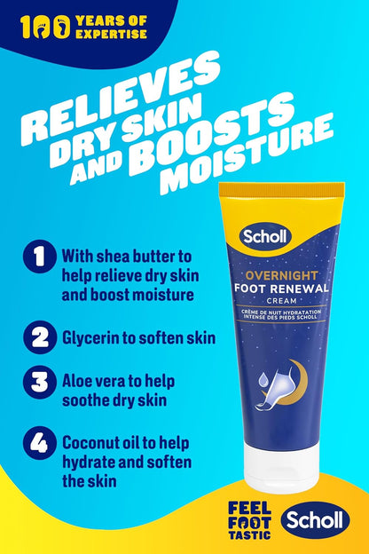 Footcare Cream 60 ml, Reusable Gel Heel Sleeves 1 Pair