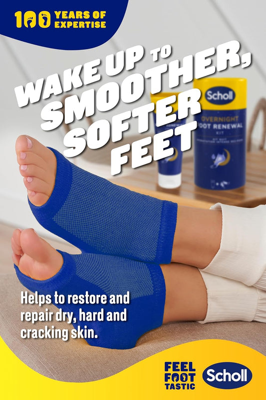 Footcare Cream 60 ml, Reusable Gel Heel Sleeves 1 Pair