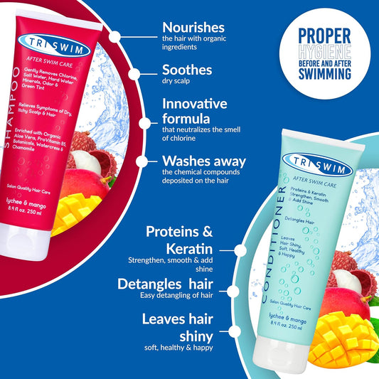 TRISWIM - Shampoo and Moisturizing Conditioner (250+250 ml)